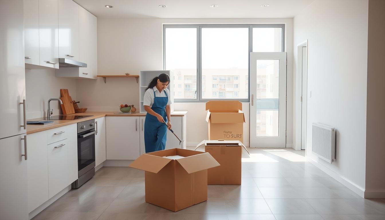 Move-in and move-out cleaning
